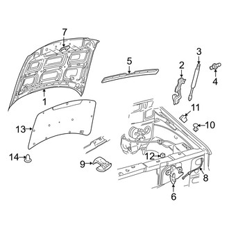 Mercury OE - Hood & Components