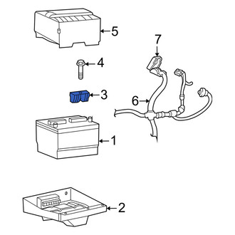 Mercury OE - Battery Hold Down