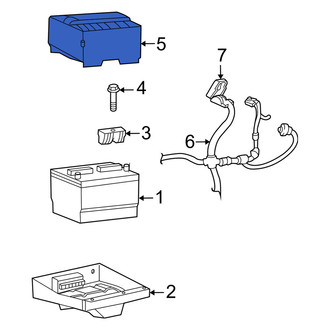 Mercury OE - Battery Cover