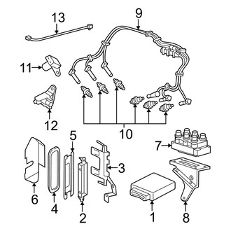 Mercury OE - Electrical - Ignition System (4.0L)