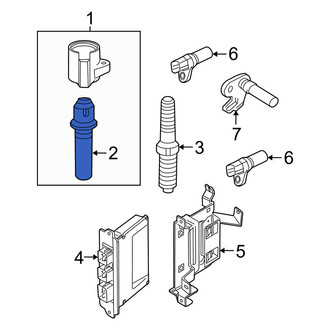Mercury OE - Direct Ignition Coil Boot