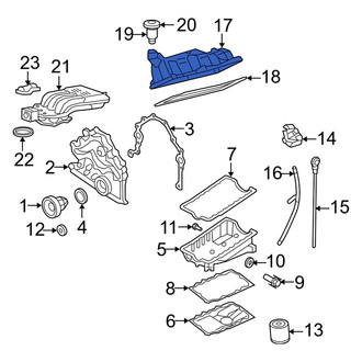 Mercury OE - Right Engine Valve Cover