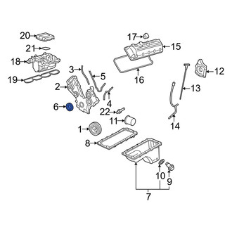 Mercury OE - Front Engine Crankshaft Seal