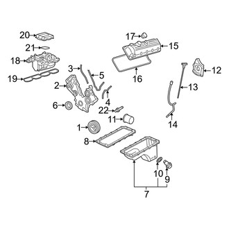 Mercury OE - Engine Parts (4.6L)