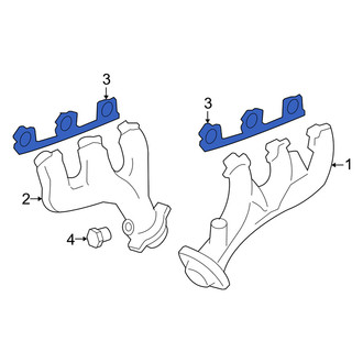 Mercury OE - Exhaust Manifold Gasket