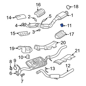 Mercury OE - Exhaust System Hanger