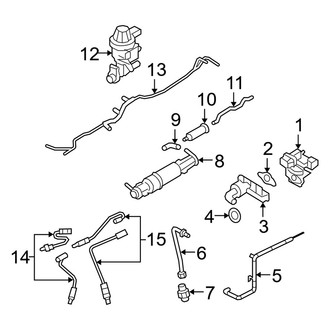 Mercury OE - Emission System - Emission Components (4.0L)