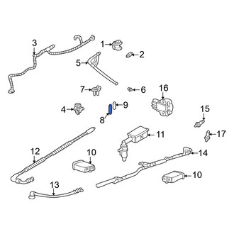 Mercury OE - Evaporative Emissions System Lines