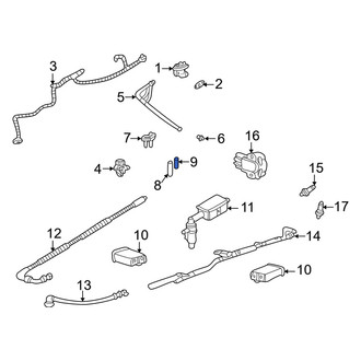 Mercury OE - Evaporative Emissions System Lines