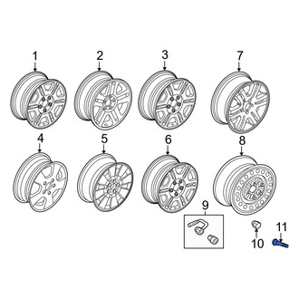 Mercury OE - Tire Valve Stem