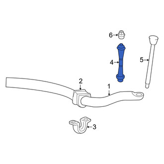 Mercury OE - Front Suspension Stabilizer Bar Link