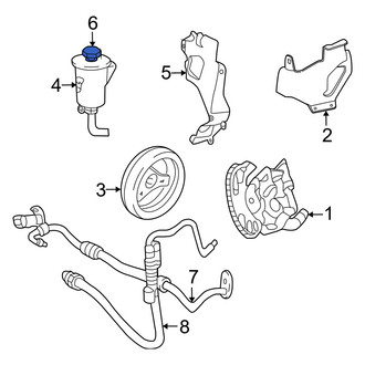 Mercury OE - Power Steering Reservoir Cap