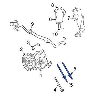 Mercury OE - Power Steering Pump Mounting Bolt