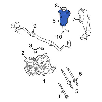 Mercury OE - Power Steering Reservoir