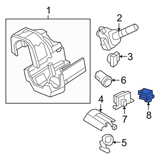 Mercury OE - Steering Wheel Position Sensor