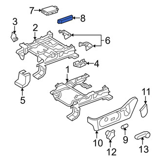 Mercury OE - Left Power Seat Switch