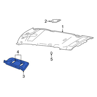 Mercury OE - Right Sun Visor