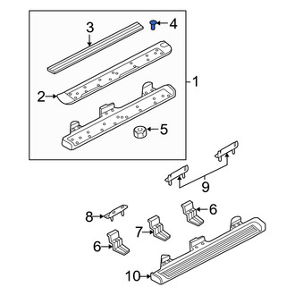 Mercury OE - Running Board Reinforcement Bolt