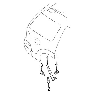 Mercury OE - Quarter Panel - Exterior Trim