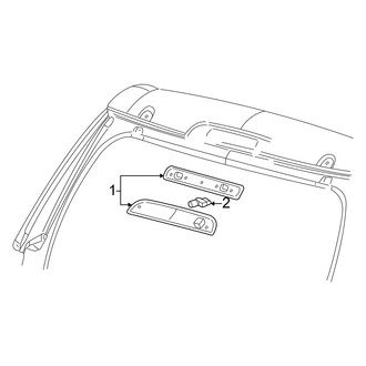 Mercury OE - Rear Lamps - High Mounted Stop Lamp