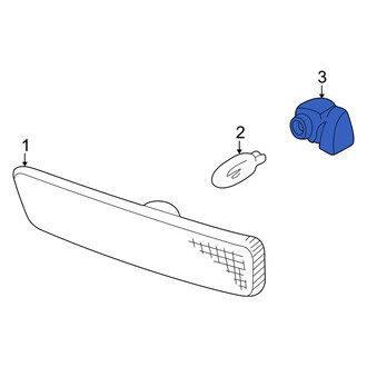 Mercury OE - Rear Side Marker Light Socket
