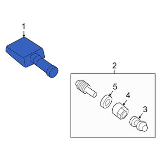 Mercury OE - Tire Pressure Monitoring System (TPMS) Sensor