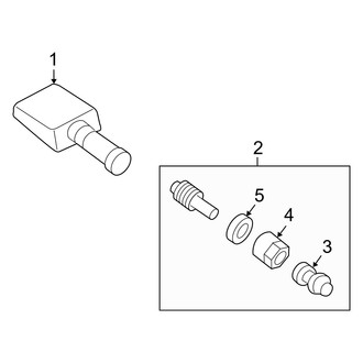 Mercury OE - Electrical - Tire Pressure Monitor Components