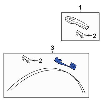 Mercury OE - Tire Pressure Monitoring System (TPMS) Sensor Mounting Band
