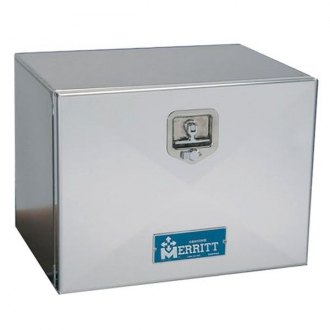 Details about   Merritt Aluminum 462 Single Door Saddle Box w Smooth Door & Step 