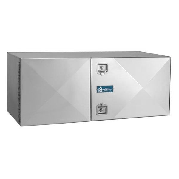 Merritt Aluminum® - Double Doors Underbody Tool Box with Smooth Door