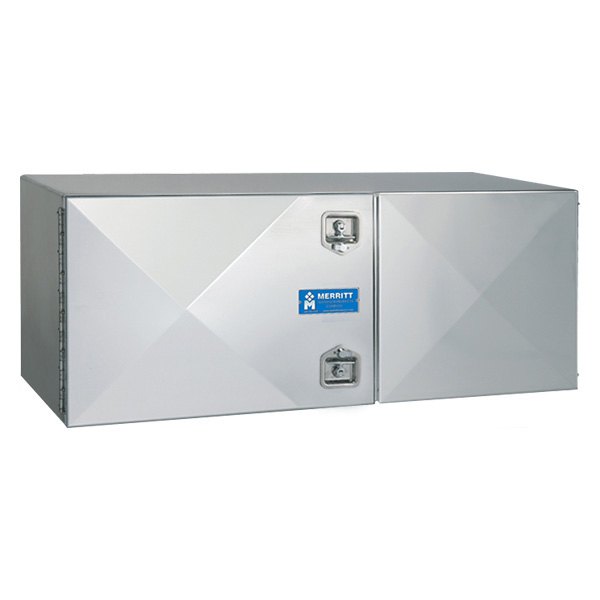 Merritt Aluminum® - Double Doors Underbody Tool Box with Smooth Door
