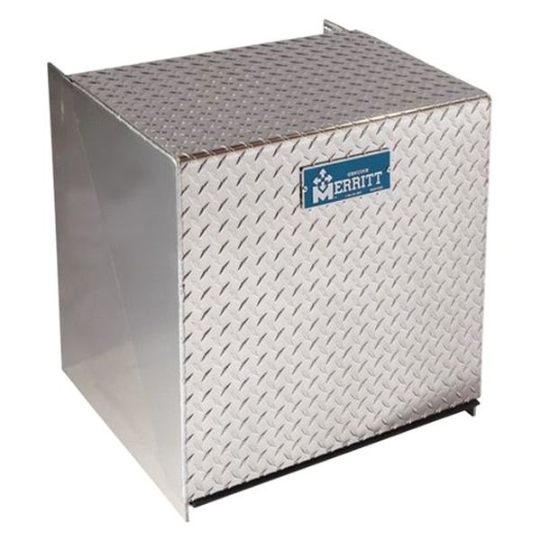 Merritt Aluminum® - Stack-Pack Single Lid 4 Battery Box with Snubber Mount Lid