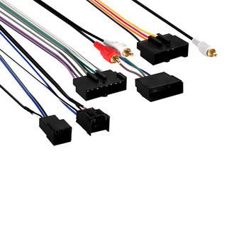 Metra® - Aftermarket Radio Wiring Harness with OEM Plug and Amplifier Bypass
