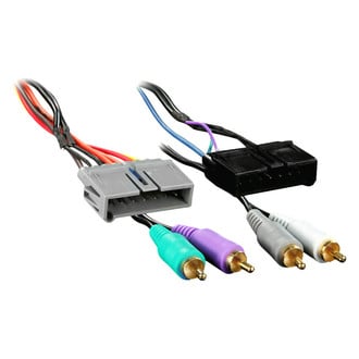 Metra® - Aftermarket Radio Wiring Harness with OEM Plug and Amplifier Integration