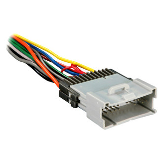 Metra® - Aftermarket Radio Wiring Harness with OEM Plug and Amplifier Integration