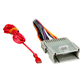 Metra® - Aftermarket Radio Wiring Harness with OEM Plug and Amplifier Integration