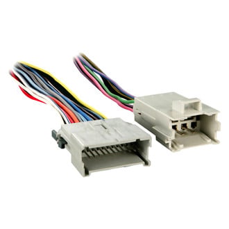 Metra® - Aftermarket Radio Wiring Harness with OEM Plug and Amplifier Bypass