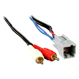 Metra® - Aftermarket Radio Wiring Harness with OEM Plug and Amplifier Bypass