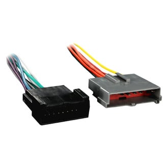 Metra® - Aftermarket Radio Wiring Harness with OEM Plug and Amplifier Bypass