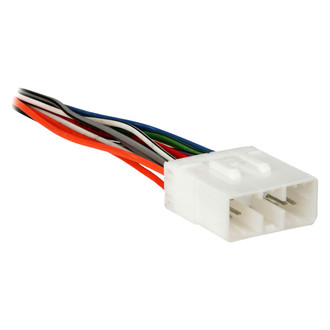 Metra® - Aftermarket Radio Wiring Harness with OEM Plug and Amplifier Bypass