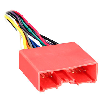 Metra® - Aftermarket Radio Wiring Harness with OEM Plug and Amplifier Integration