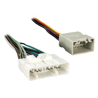 Metra® - Aftermarket Radio Wiring Harness with OEM Plug and Amplifier Bypass