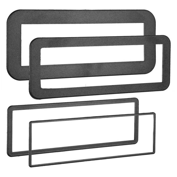 Metra® - Single DIN Black ABS Plastic Trim Ring Kit
