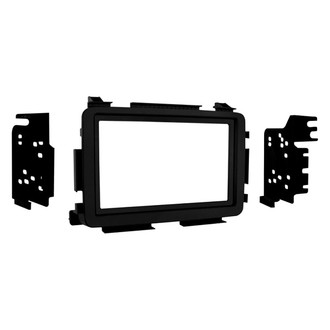 Metra® - Double DIN Matte Black Stereo Dash Kit