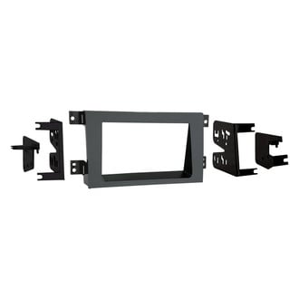 Metra® - Double DIN Charcoal Gray Stereo Dash Kit