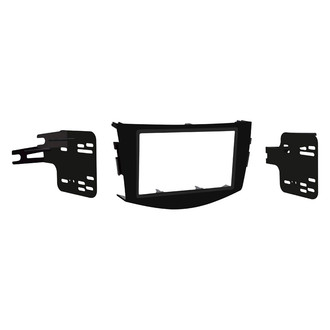 Metra® - Double DIN Matte Black Stereo Dash Kit