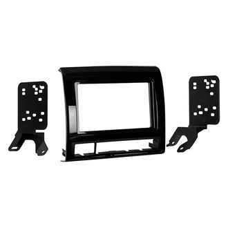 Metra® - Double DIN Matte Black Stereo Dash Kit