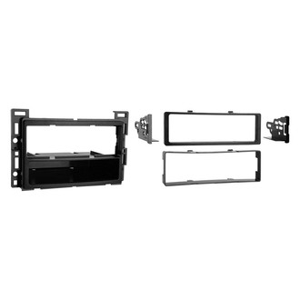 Metra® - Single DIN Matte Black Stereo Dash Kit