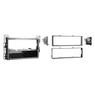 Metra® - Single DIN Silver Stereo Dash Kit