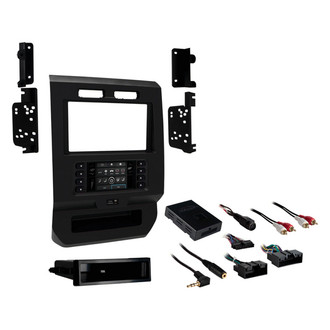 Metra® - Double DIN Charcoal Stereo Dash Kit